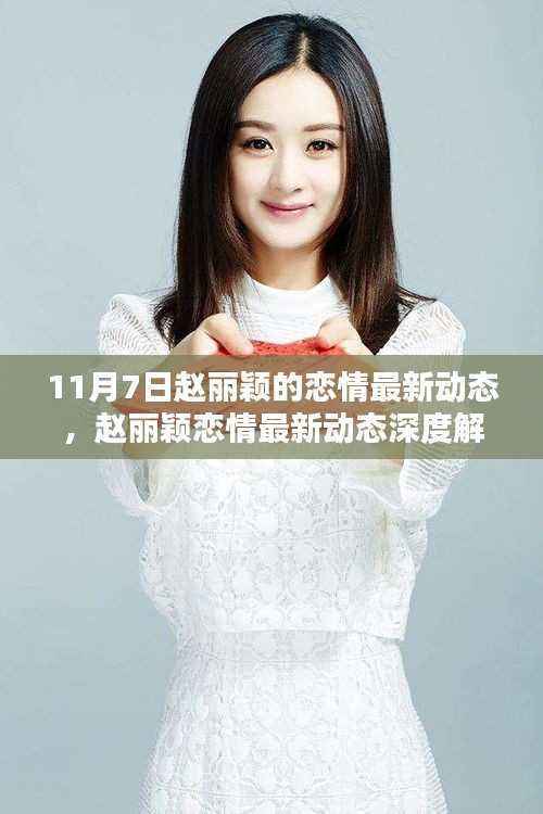 赵丽颖恋情最新动态揭秘,深度解析、特性、体验、竞品对比与用户群体洞察