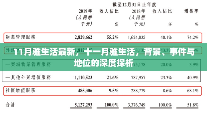 深度解析,十一月雅生活的背景、事件与地位