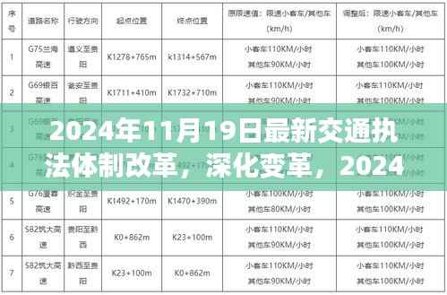 深化变革,2024年交通执法体制改革之路