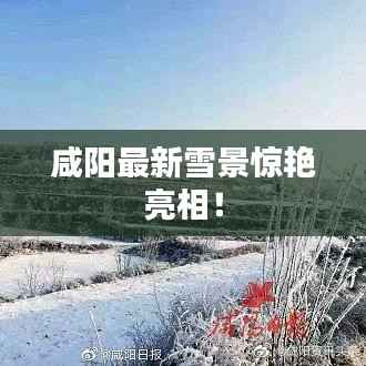 咸阳最新雪景惊艳亮相!