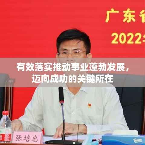 有效落实推动事业蓬勃发展,迈向成功的关键所在