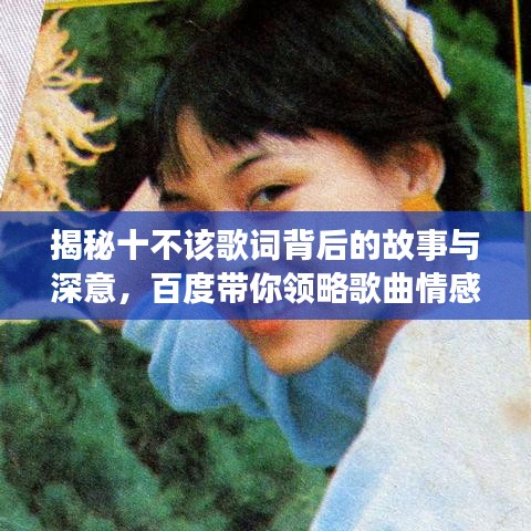 揭秘十不该歌词背后的故事与深意，百度带你领略歌曲情感世界！