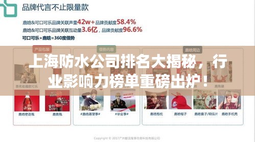 上海防水公司排名大揭秘,行业影响力榜单重磅出炉!